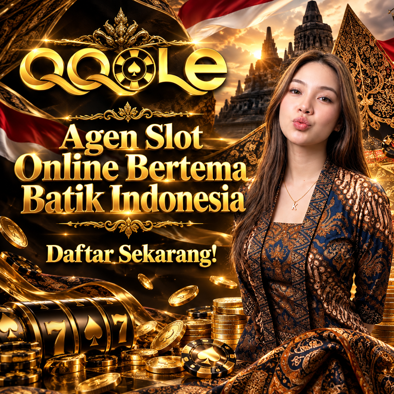 QQOLE Slot Tema Batik Indonesia