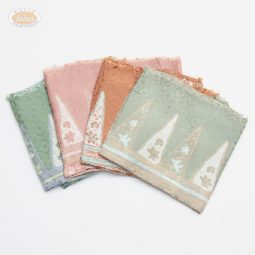 BATIK SALMA Kain Batik Viscos Selendang Podang Motif Kawung Kombinasi Abstrak