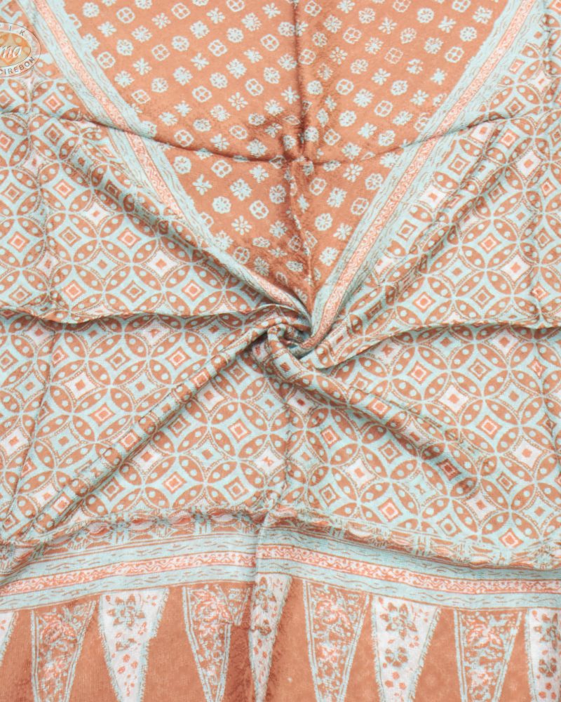 BATIK SALMA Kain Batik Viscos Selendang Podang Motif Kawung Kombinasi Abstrak_Tera Kota