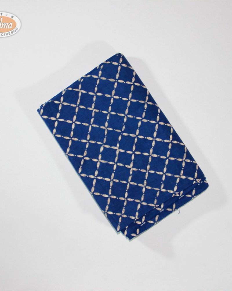 BATIK SALMA Kain Batik Katun Indigo ukuran 2 meter kawung