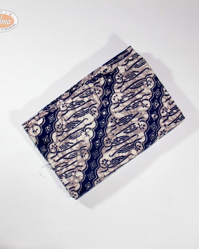 BATIK SALMA Kain Batik Katun Indigo ukuran 2 meter parang