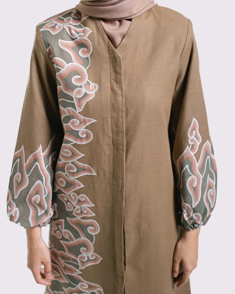 BATIK SALMA Dress Aplikasi Mega Mendung 7