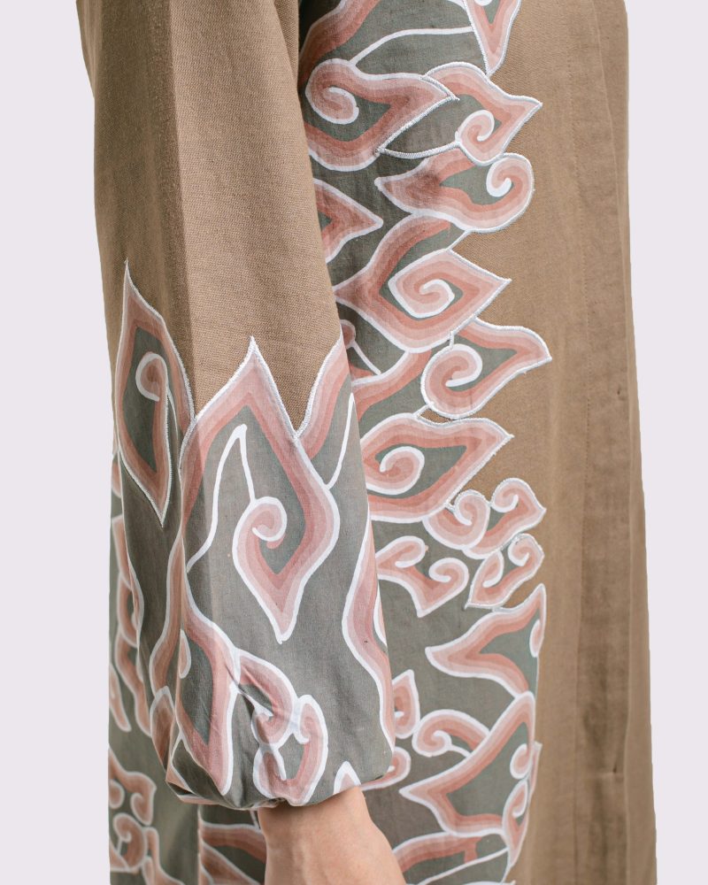 BATIK SALMA Dress Aplikasi Mega Mendung 8