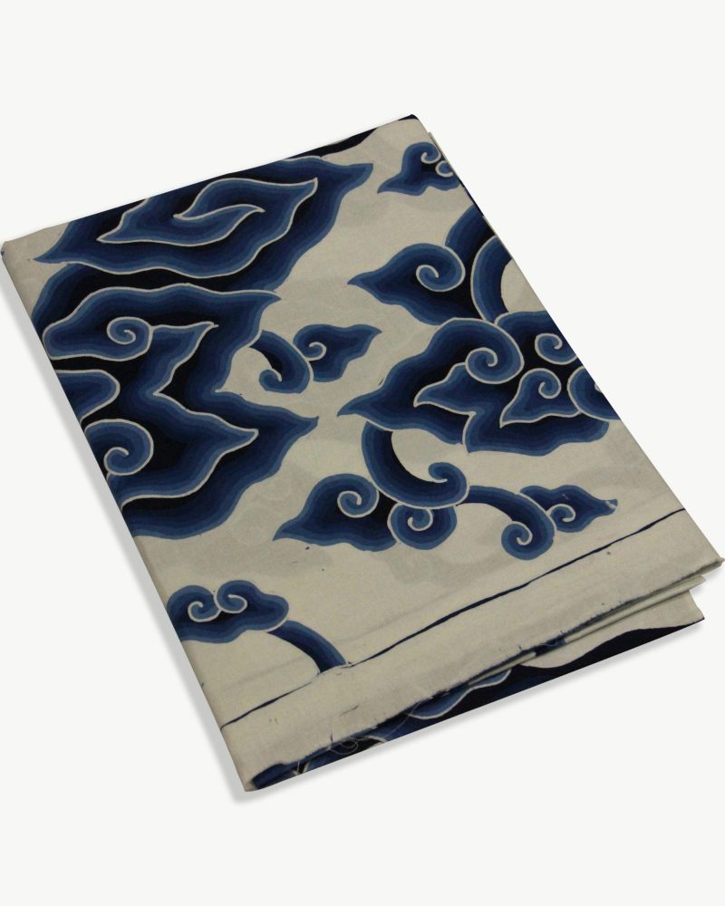 BATIK SALMA Kain Batik Tulis Motif Mega Mendung Biru