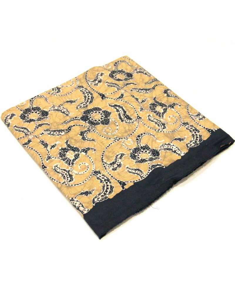 Kain Batik Cap Cetak Katun Warna Alam 1