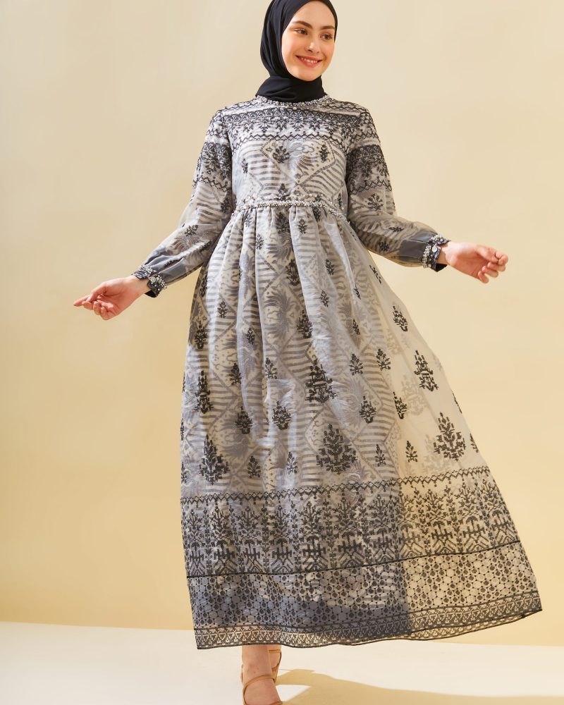 Batik Salma Gamis Kerut Payet 01