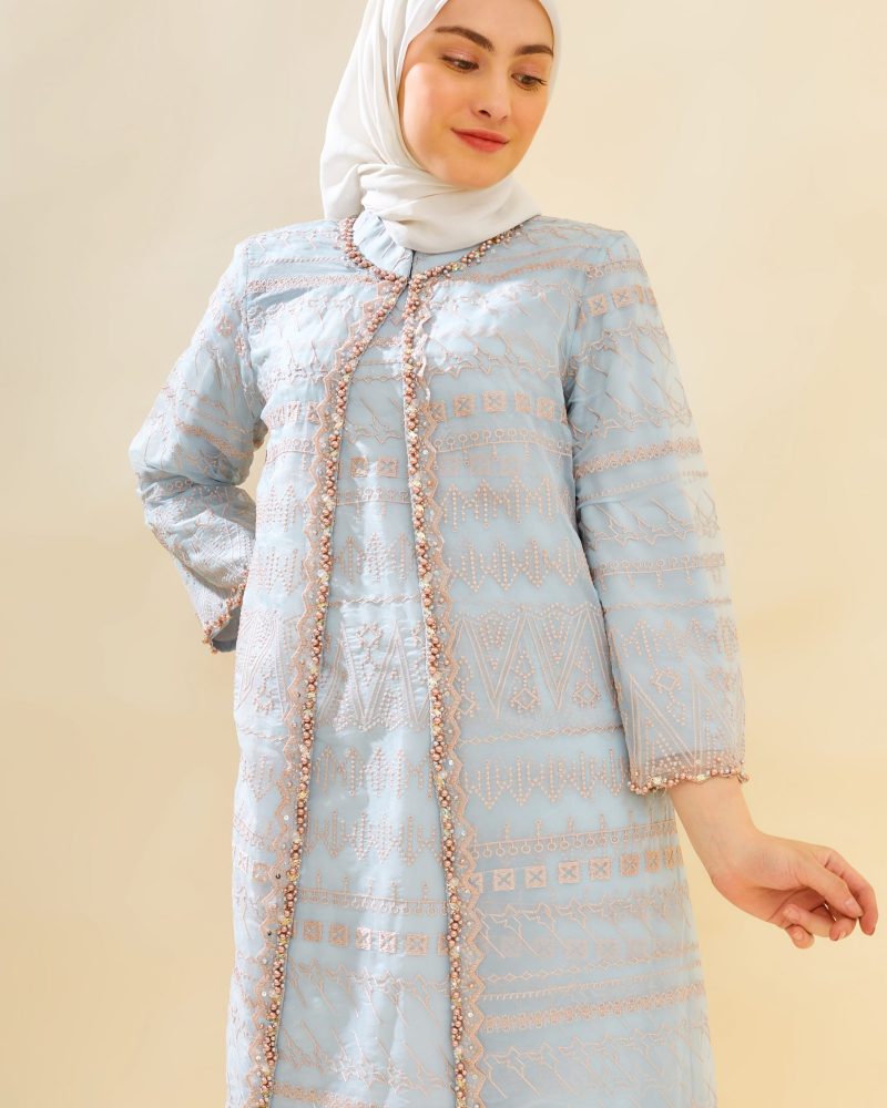 Dress Organza Payet Batu 01 2