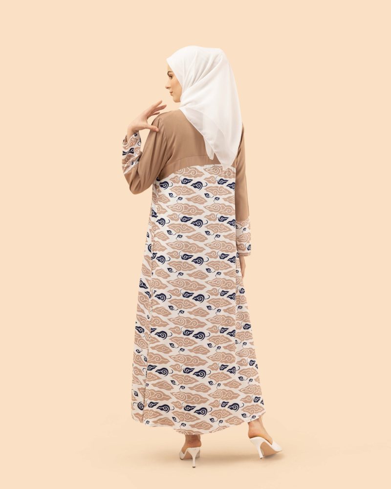 Gamis Inner Comb Pls - Cokelat 5