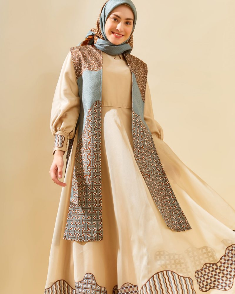 Gamis Outer Organdi Bordir 02 1