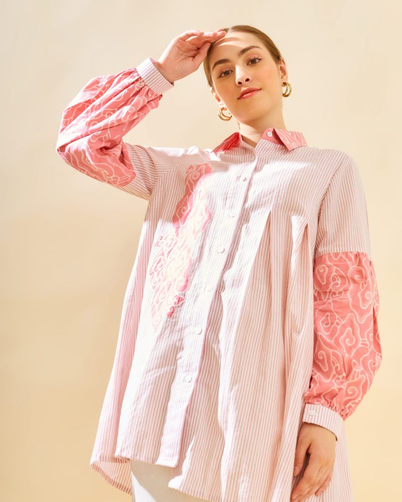 Tunik Mega Mendung Garis 1