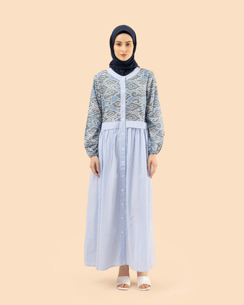 gamis mega mendung lurik 7