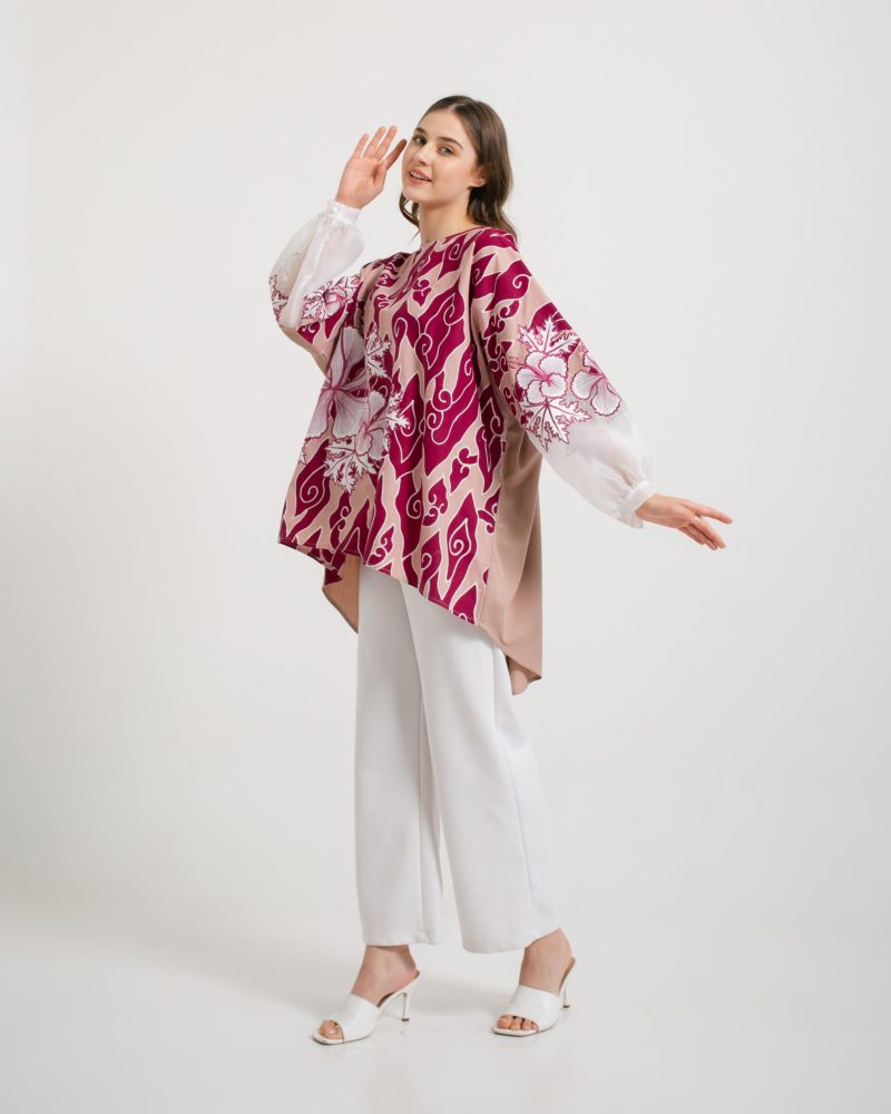 Batik Salma Blouse Bordir Organdi 3