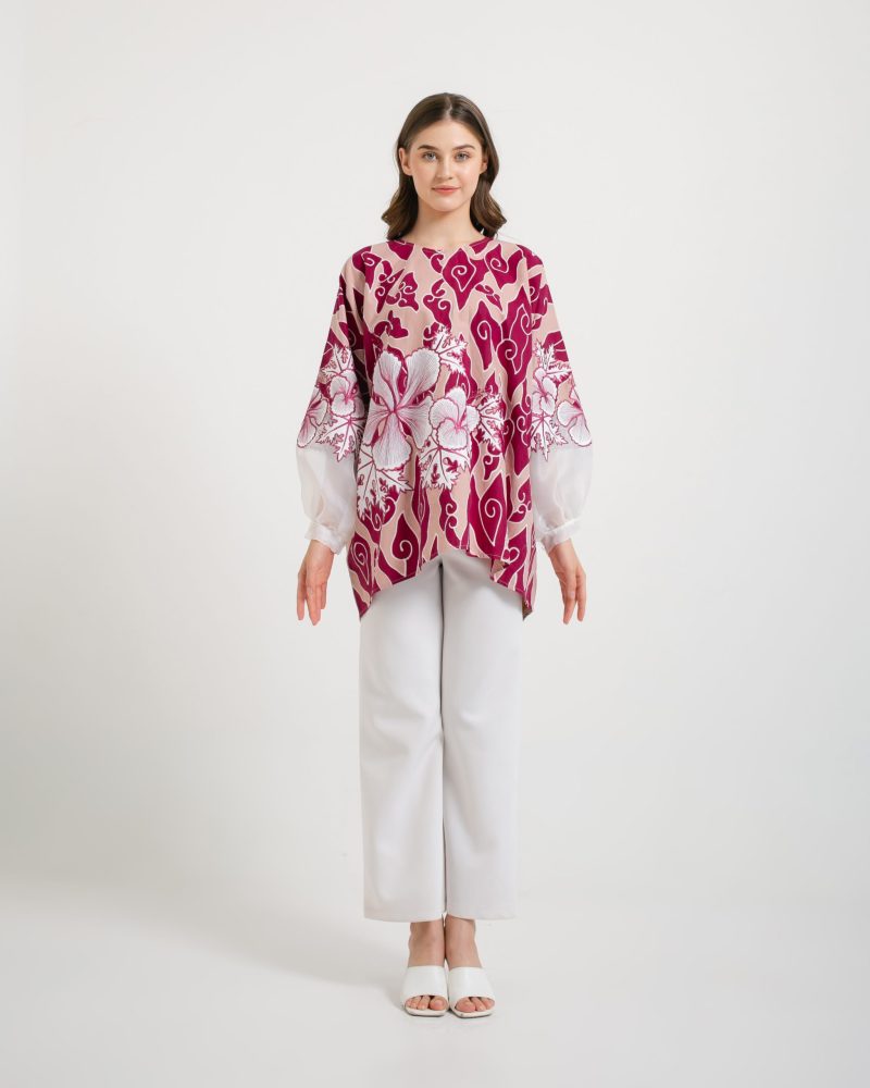 Batik Salma Blouse Bordir Organdi