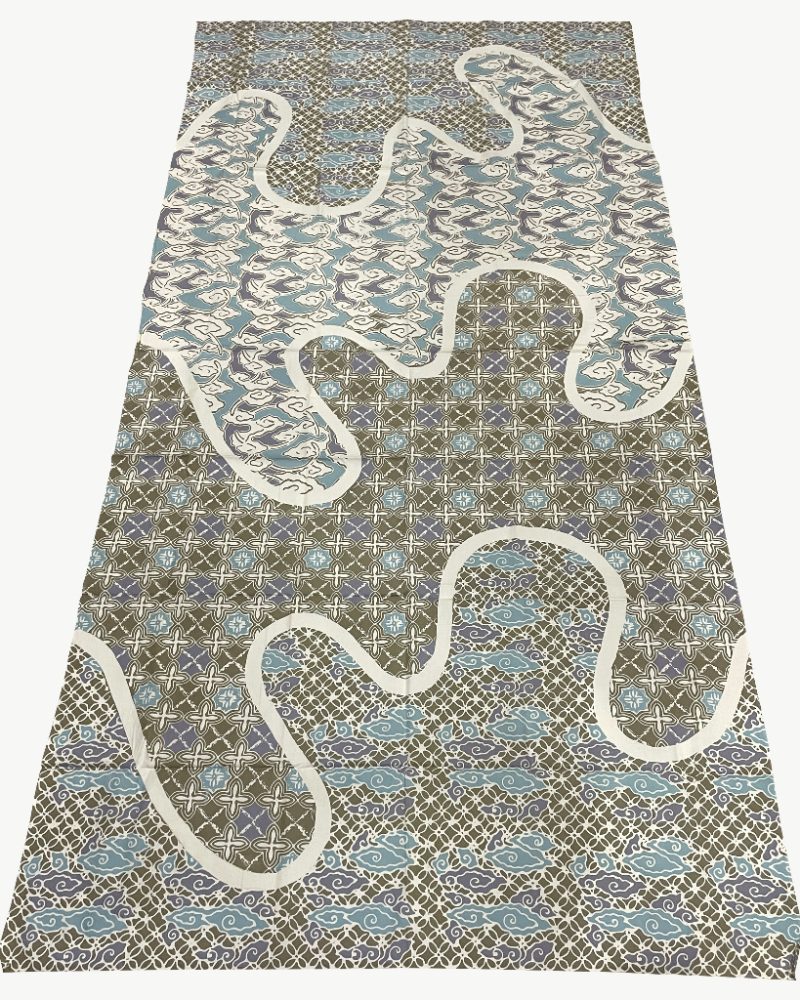 BATIK SALMA Kain Batik Cap Katun Mega Mendung Kombinasi 6