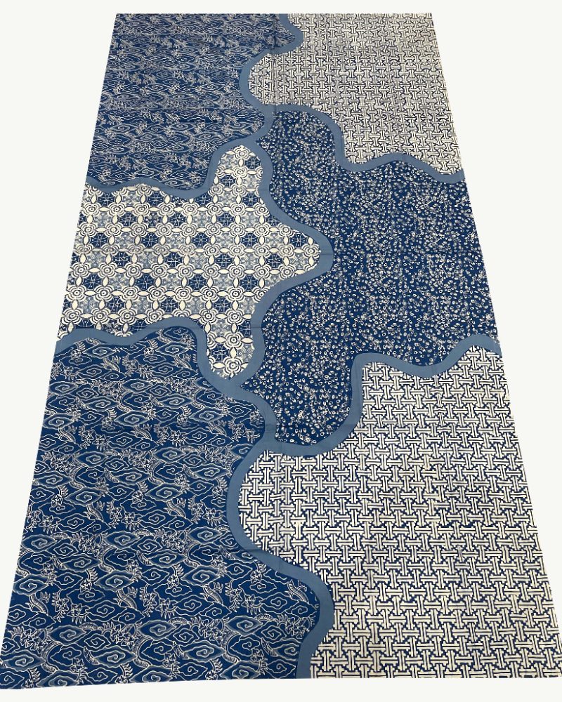 BATIK SALMA Kain Batik Cap Katun Pulauan Ukuran 2 Meter 1