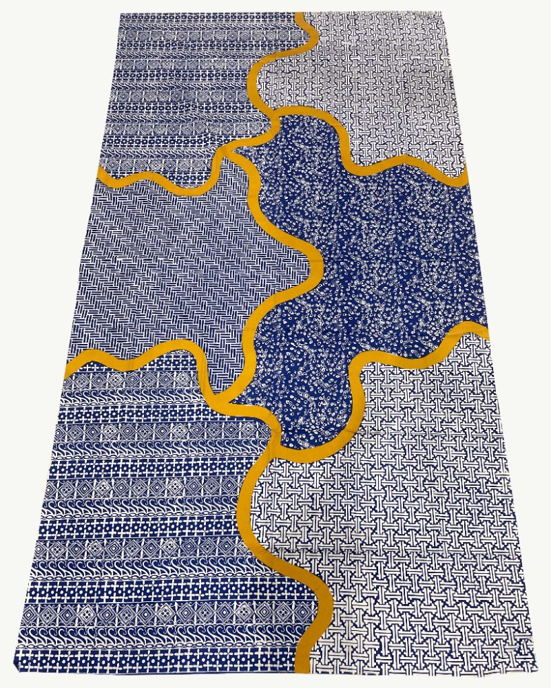 BATIK SALMA Kain Batik Cap Katun Pulauan Ukuran 2 Meter 2