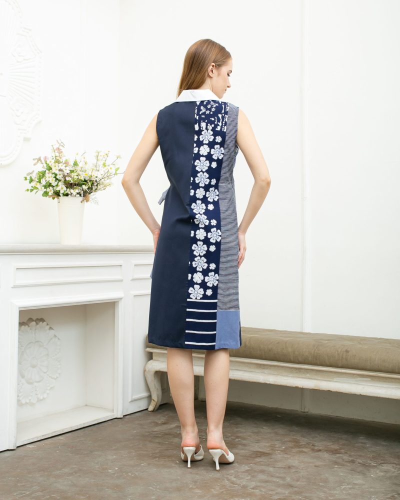 Batik Salma Dress Wanita Blazer Tali 5