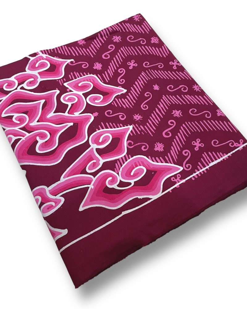 BATIK SALMA Kain Batik Tulis Warna Maroon Mega Mendung Kombinasi 6