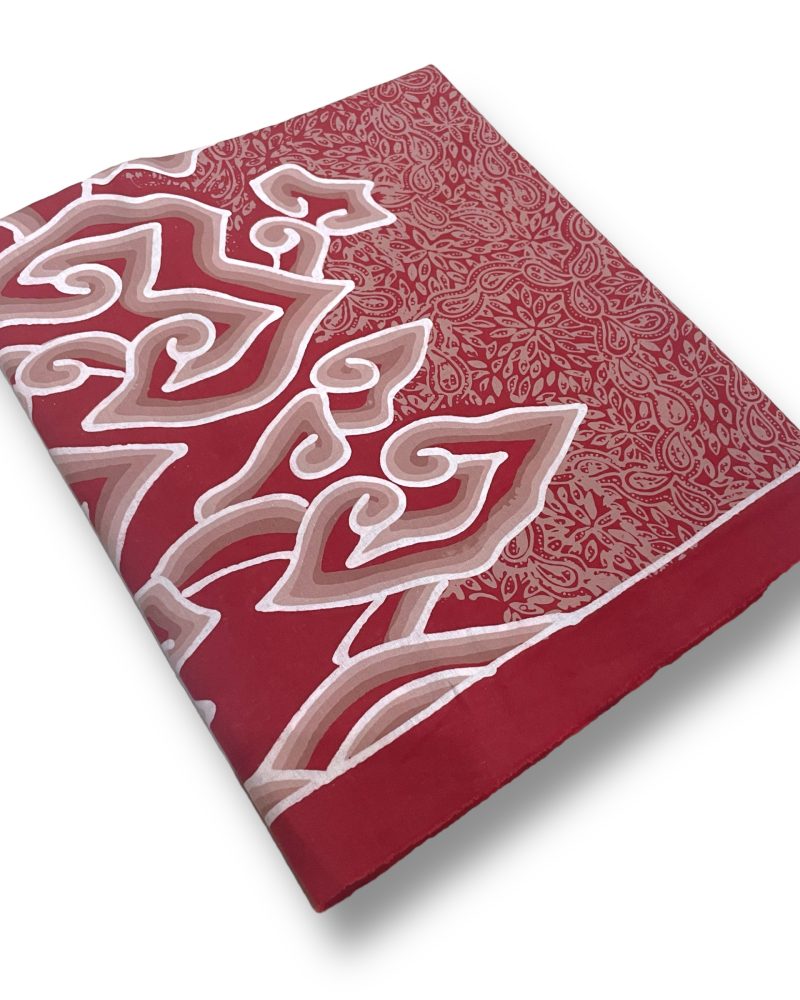 BATIK SALMA Kain Batik Tulis Warna Merah Mega Mendung Kombinasi 6