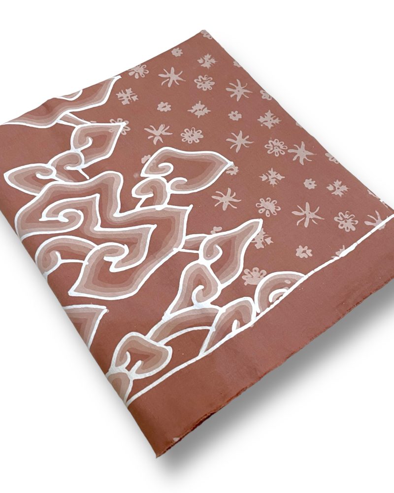 Jual Kain Batik Tulis Warna Mocca Mega Mendung Kombinasi 5